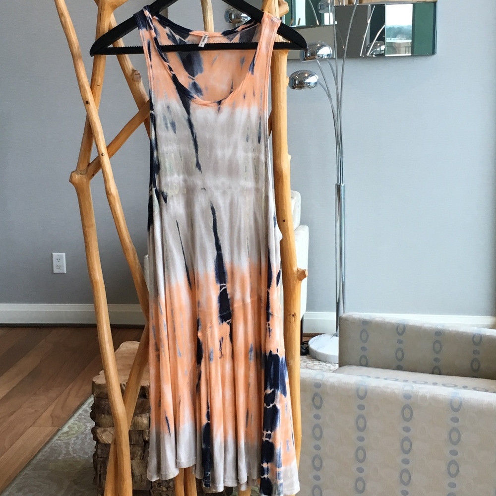 Chic Tie-Dye Tank Sundress NWOT